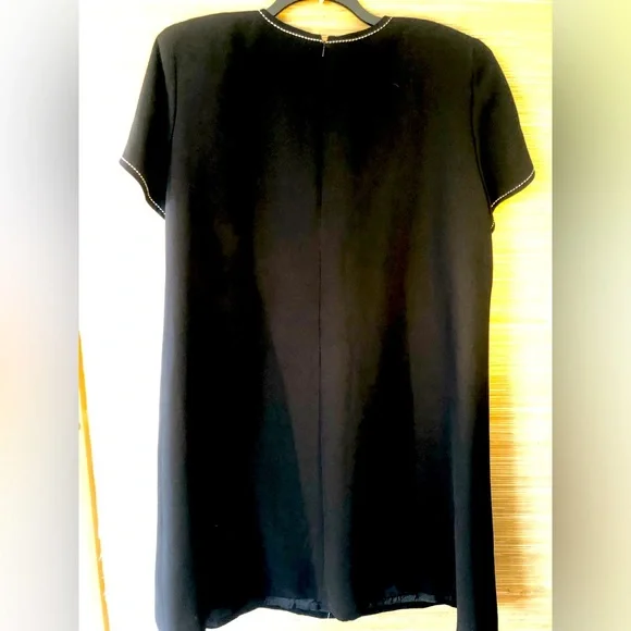 JONES NEW YORK sz 20W Versatile A-line dress with vertical contrast stitching - Picture 2 of 4